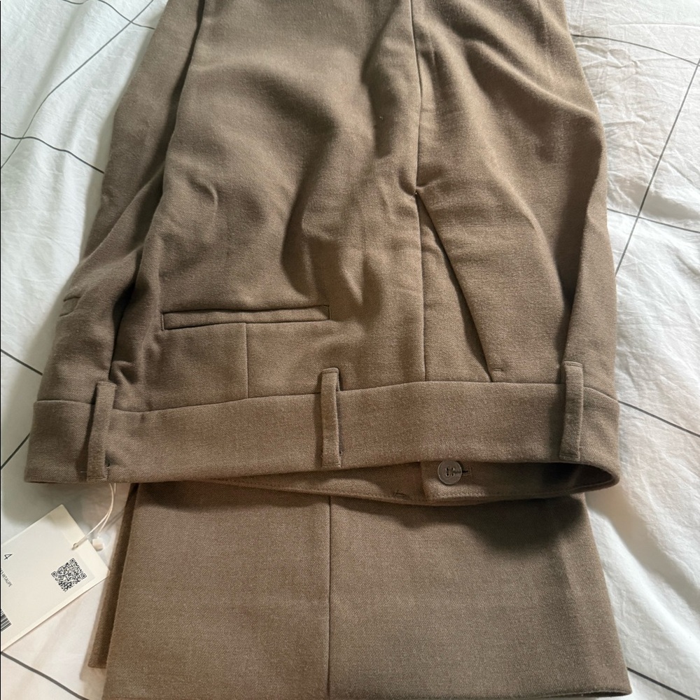 Oak + Fort Wide Leg Trousers